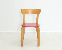 Lataa kuva Galleria-katseluun, Artek 66 ruokatuoli punainen