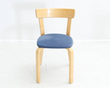 Lataa kuva Galleria-katseluun, Artek 69 ruokatuoli sininen