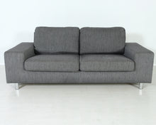 Lataa kuva Galleria-katseluun, Asko 2-istuttava kangassohva harmaa