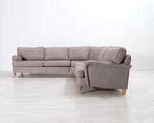 Lataa kuva Galleria-katseluun, 6-istuttava kulmasohva beige