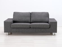 Lataa kuva Galleria-katseluun, Asko 2,5-istuttava kangassohva harmaa