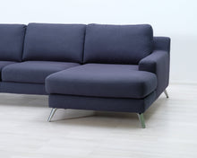 Lataa kuva Galleria-katseluun, 3-istuttava divaanisohva sininen