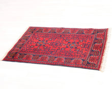 Lataa kuva Galleria-katseluun, Afgaanimatto 115 x 77 cm
