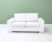 Lataa kuva Galleria-katseluun, Asko 2-istuttava kangassohva vaaleanharmaa