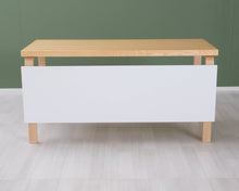 Lataa kuva Galleria-katseluun, Artek työpöytä 70 x 150 cm koivu / valkoinen