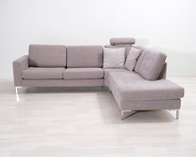 Lataa kuva Galleria-katseluun, 4-istuttava kulmasohva divaanilla harmaa