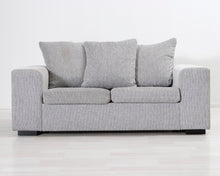Lataa kuva Galleria-katseluun, 2-istuttava kangassohva harmaa