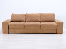 Lataa kuva Galleria-katseluun, Asko 3-istuttava sohva vaaleanruskea