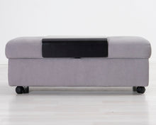 Lataa kuva Galleria-katseluun, Ekornes Stressless jalkarahi säilytystilalla harmaa