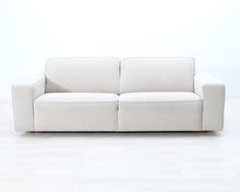 Lataa kuva Galleria-katseluun, Asko Mykonos 3-istuttava kangassohva vaaleanharmaa