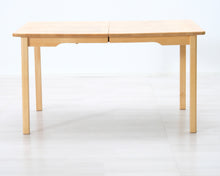 Lataa kuva Galleria-katseluun, Jatkettava koivupöytä