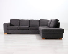 Lataa kuva Galleria-katseluun, 6-istuttava kulmasohva harmaa