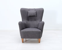 Lataa kuva Galleria-katseluun, Asko Richard nojatuoli harmaa