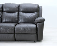 Lataa kuva Galleria-katseluun, 3-istuttava mekanismisohva musta