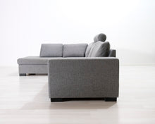 Lataa kuva Galleria-katseluun, 5-istuttava avokulmasohva harmaa