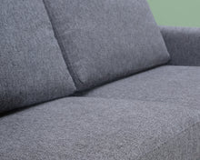 Lataa kuva Galleria-katseluun, Asko AVEC S 2,5-istuttava kangassohva harmaa