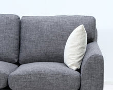 Lataa kuva Galleria-katseluun, Asko Regina 3-istuttava kangassohva harmaa