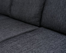 Lataa kuva Galleria-katseluun, Asko 3-istuttava kangassohva tummanharmaa