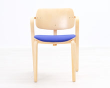 Lataa kuva Galleria-katseluun, Aslak tuoli koivu / sininen