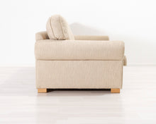 Lataa kuva Galleria-katseluun, 3-istuttava kangassohva beige