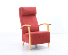 Lataa kuva Galleria-katseluun, Isku Ritz nojatuoli punainen