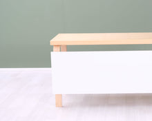 Lataa kuva Galleria-katseluun, Artek työpöytä 60 x 150 cm koivu / valkoinen