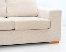 Lataa kuva Galleria-katseluun, Asko 2-istuttava kangassohva beige