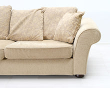 Lataa kuva Galleria-katseluun, Asko 3-istuttava kangassohva beige