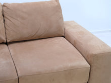 Lataa kuva Galleria-katseluun, Asko 3-istuttava sohva vaaleanruskea