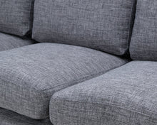 Lataa kuva Galleria-katseluun, Asko Regina 3-istuttava kangassohva harmaa