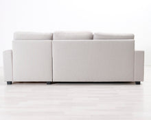 Lataa kuva Galleria-katseluun, 3-istuttava vuodesohva vaaleanharmaa