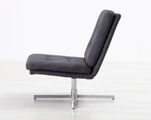 Lataa kuva Galleria-katseluun, Pyörivä lepotuoli harmaa