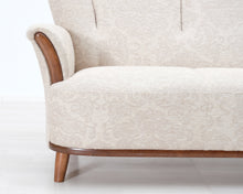 Lataa kuva Galleria-katseluun, 3-istuttava kangassohva beige