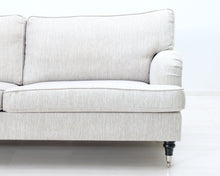 Lataa kuva Galleria-katseluun, 2,5-istuttava kangassohva harmaa