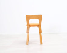 Lataa kuva Galleria-katseluun, Artek 65 tuoli koivu / oranssi