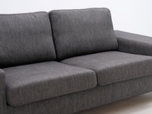 Lataa kuva Galleria-katseluun, Asko 2,5-istuttava kangassohva harmaa