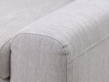 Lataa kuva Galleria-katseluun, Asko Stella 3-istuttava kangassohva harmaa