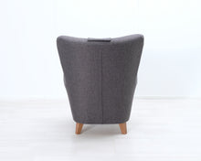 Lataa kuva Galleria-katseluun, Asko Richard nojatuoli harmaa