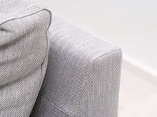 Lataa kuva Galleria-katseluun, Asko Stella 3-istuttava kangassohva harmaa