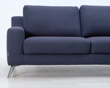 Lataa kuva Galleria-katseluun, 3-istuttava divaanisohva sininen