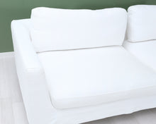 Lataa kuva Galleria-katseluun, 3-istuttava Valanti sohva valkoinen