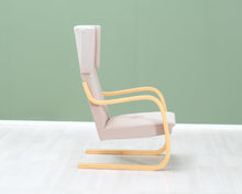 Lataa kuva Galleria-katseluun, Artek 401 nojatuoli koivu / beige