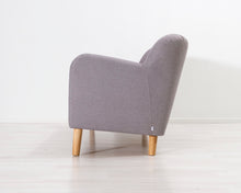 Lataa kuva Galleria-katseluun, 2,5-istuttava kangassohva harmaa