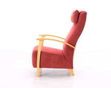 Lataa kuva Galleria-katseluun, Isku Ritz nojatuoli punainen