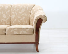 Lataa kuva Galleria-katseluun, 3-istuttava kangassohva beige