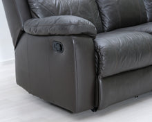 Lataa kuva Galleria-katseluun, 3-istuttava mekanismisohva musta