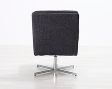 Lataa kuva Galleria-katseluun, Pyörivä lepotuoli harmaa