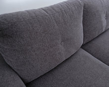 Lataa kuva Galleria-katseluun, 4-istuttava harmaa divaani-vuodesohva
