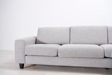 Lataa kuva Galleria-katseluun, 4-istuttava avokulmasohva harmaa