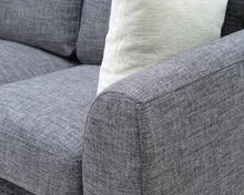 Lataa kuva Galleria-katseluun, Asko Regina 3-istuttava kangassohva harmaa